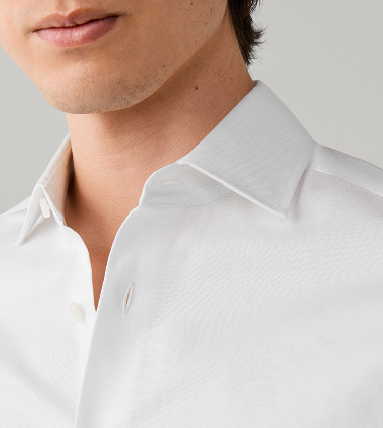 هاكيت  أكمام طويلة  - أبيض Long Sleeves