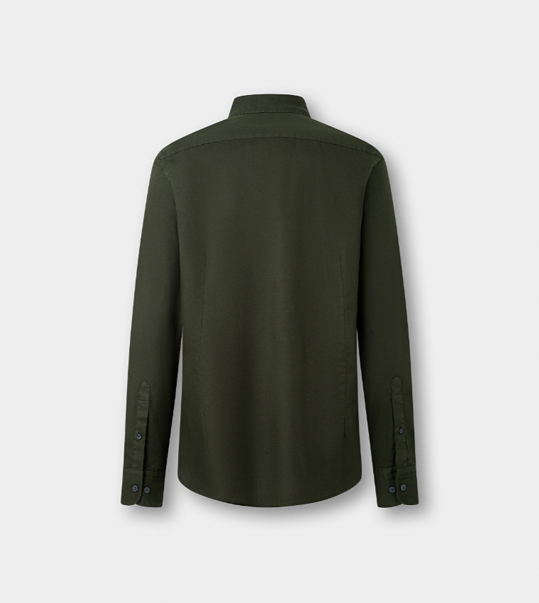Hackett  Long Sleeves - Olive Long Sleeves