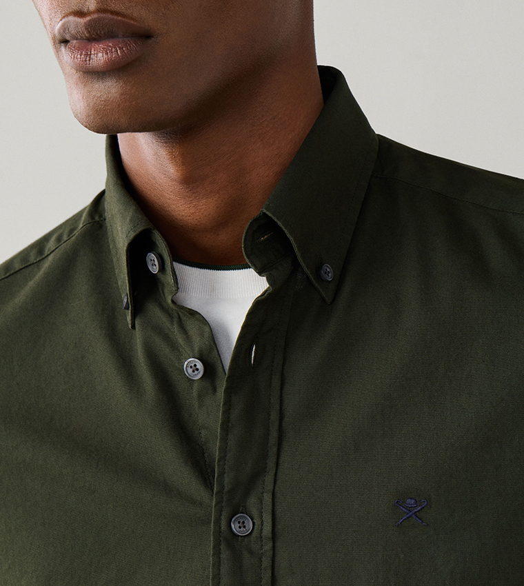 Hackett  Long Sleeves - Olive Long Sleeves