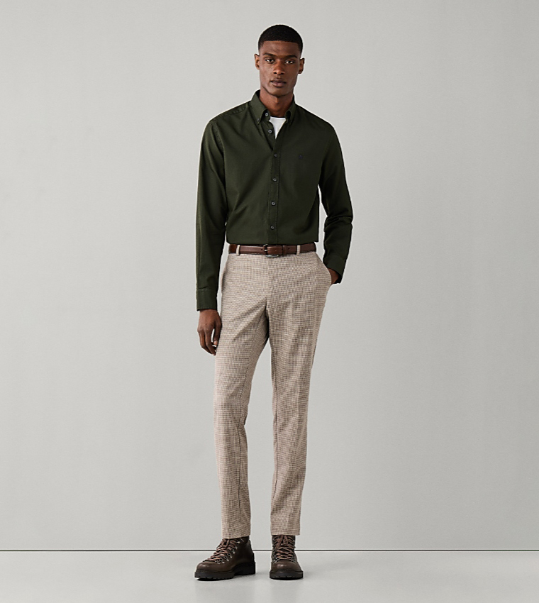 Hackett  Long Sleeves - Olive Long Sleeves