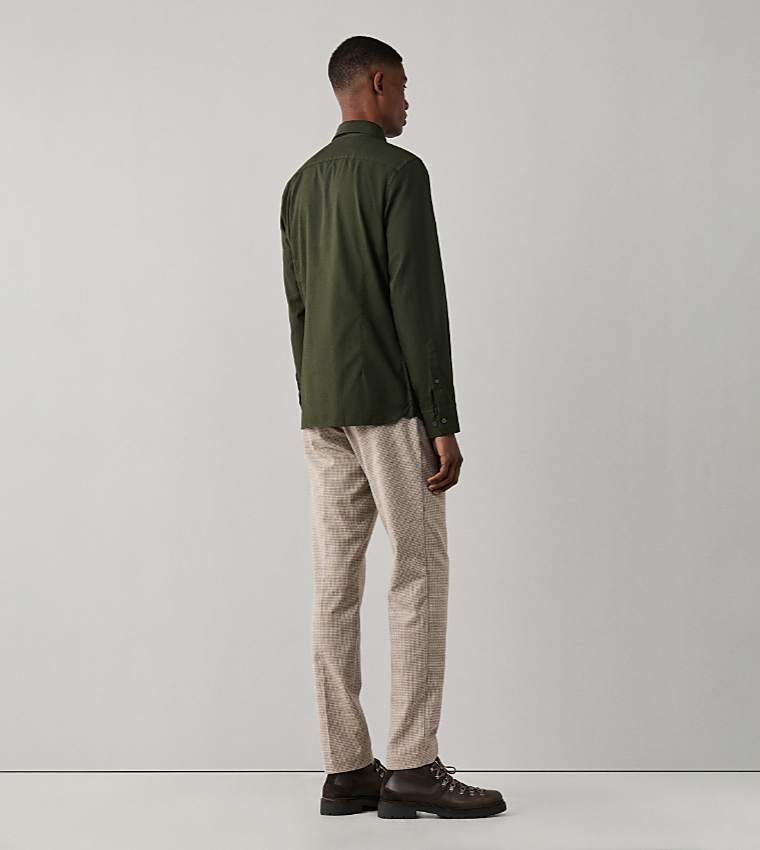 Hackett  Long Sleeves - Olive Long Sleeves