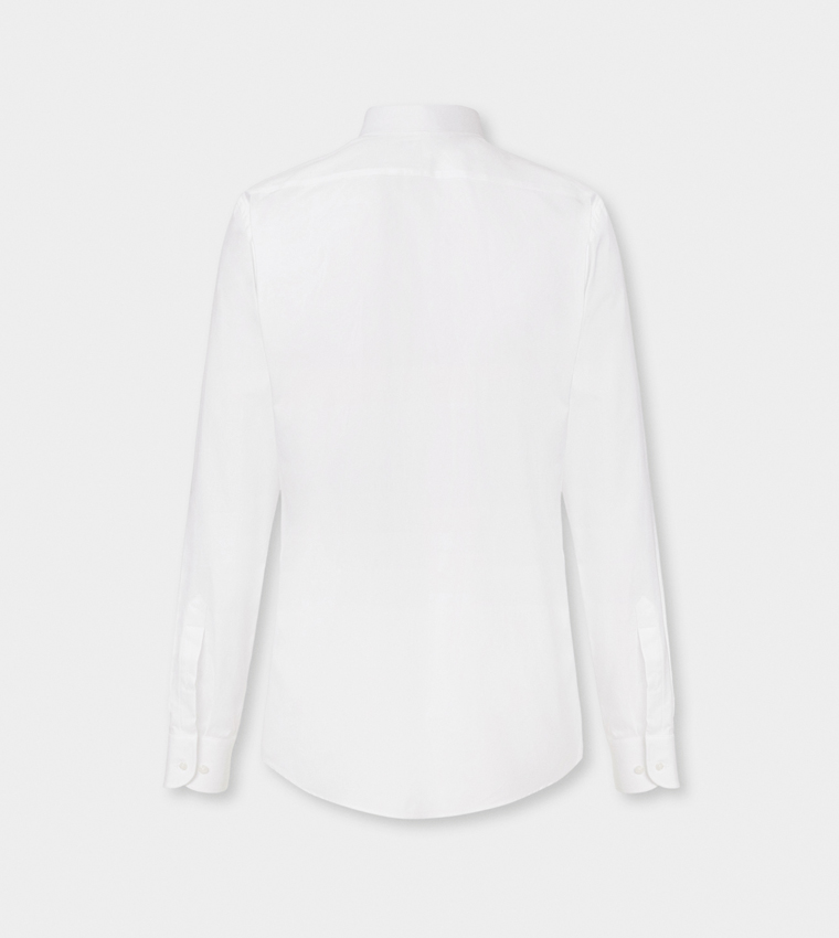Solid Regular Fit Formal Shirt