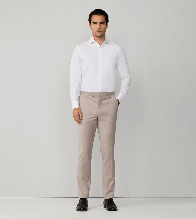 Solid Regular Fit Formal Shirt