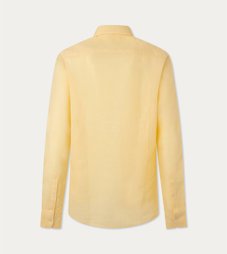 Logo Embroidered Long Sleeves Shirt