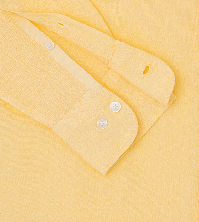 Logo Embroidered Long Sleeves Shirt