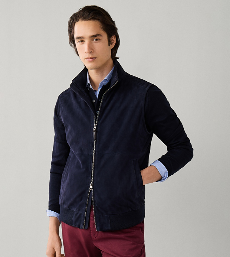 Solid Stand Collar Gilet
