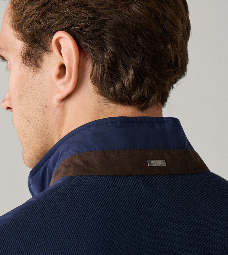 Solid Zip Closure Gilet