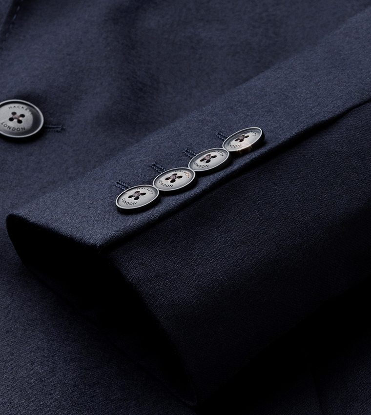 Solid Single-Breasted Overcoat