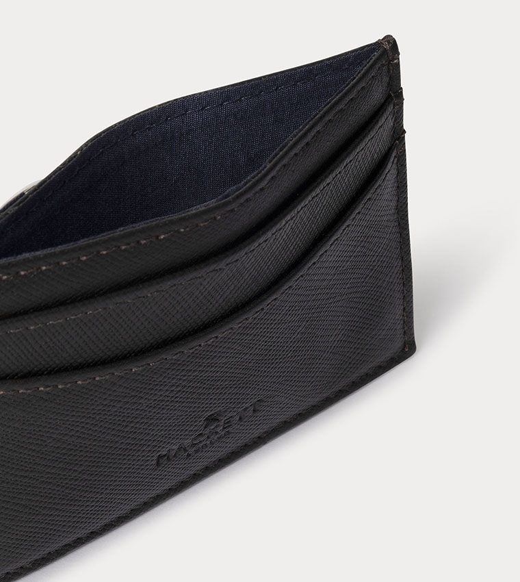 Saffiano Leather Card Holder