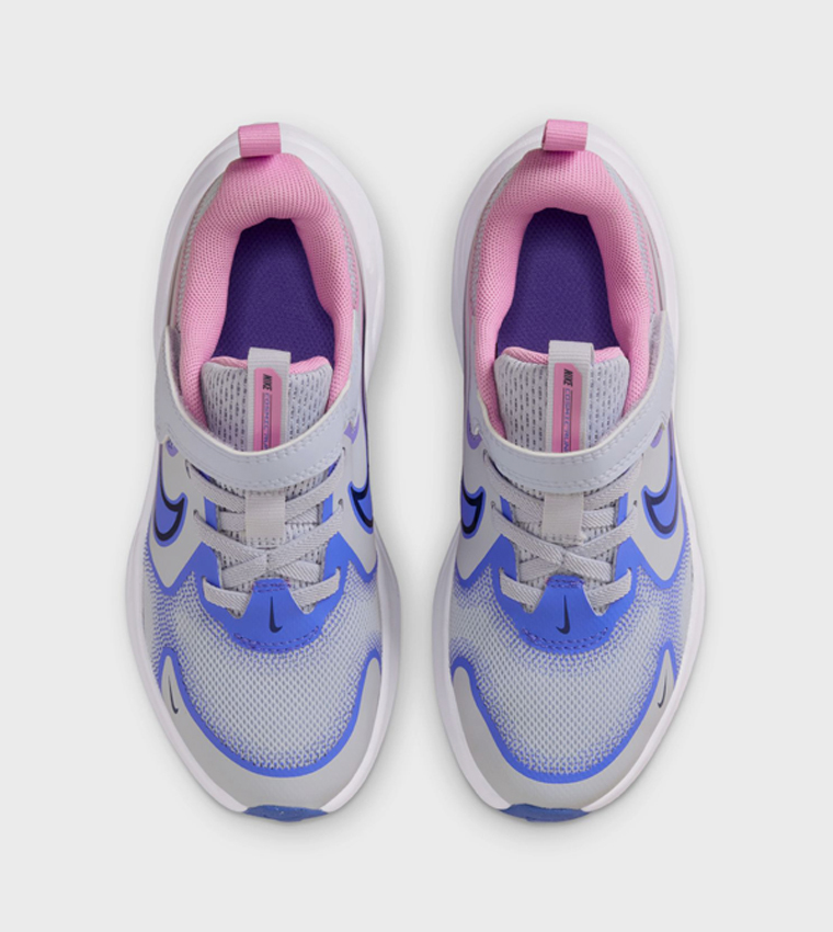 COSMIC Runner Contrast Detail Velcro Shoes