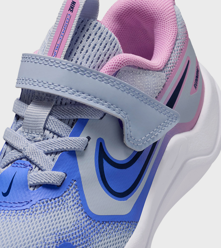 COSMIC Runner Contrast Detail Velcro Shoes