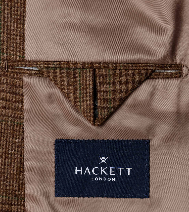 Check Single-Breasted Blazer