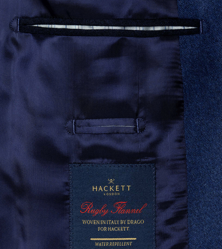 Solid Single-Breasted Blazer
