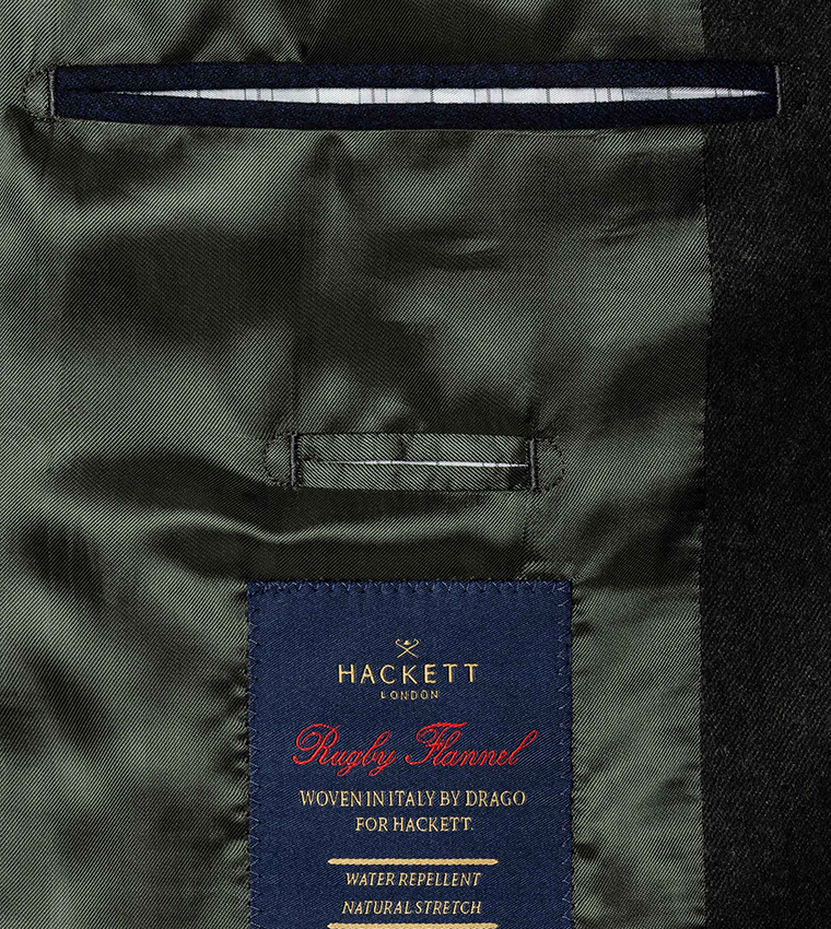 Solid Single-Breasted Blazer
