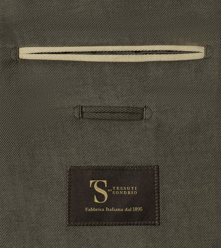 Solid Single-Breasted Blazer