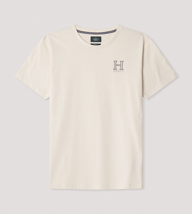 Embroidered Crew Neck T-Shirt