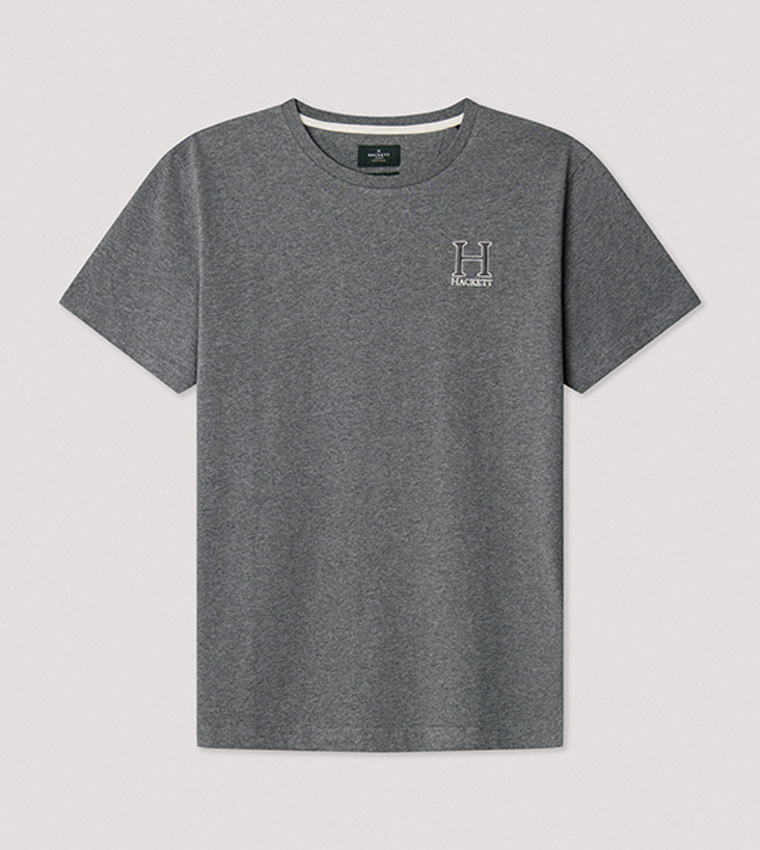 Embroidered Crew Neck T-Shirt
