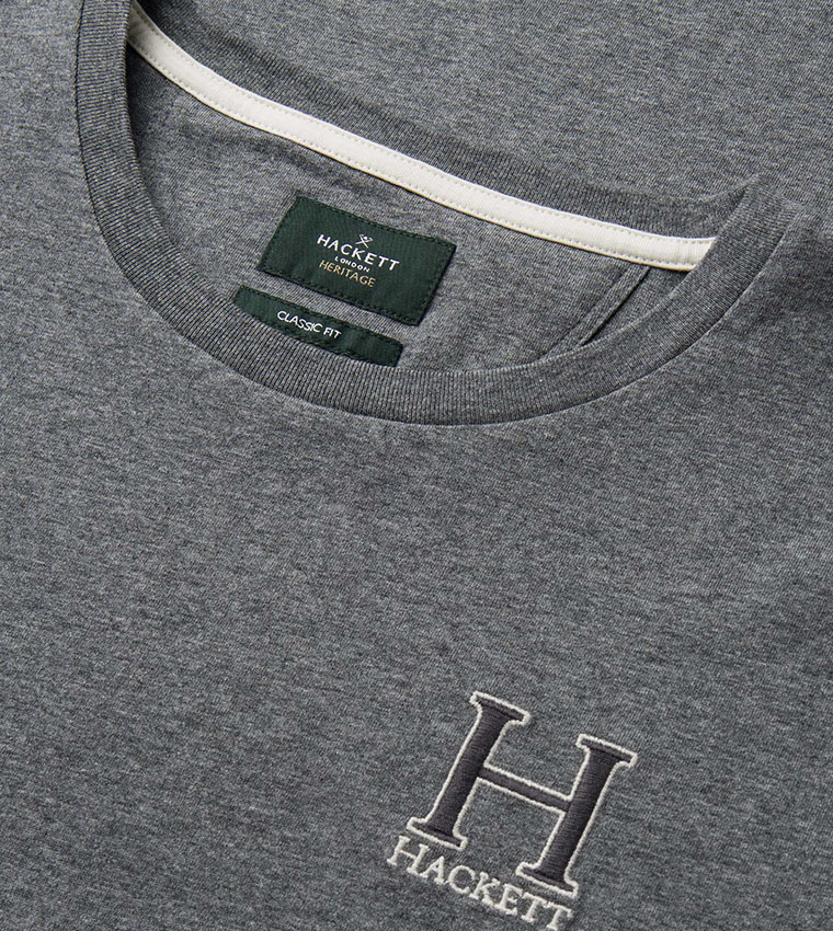 Embroidered Crew Neck T-Shirt