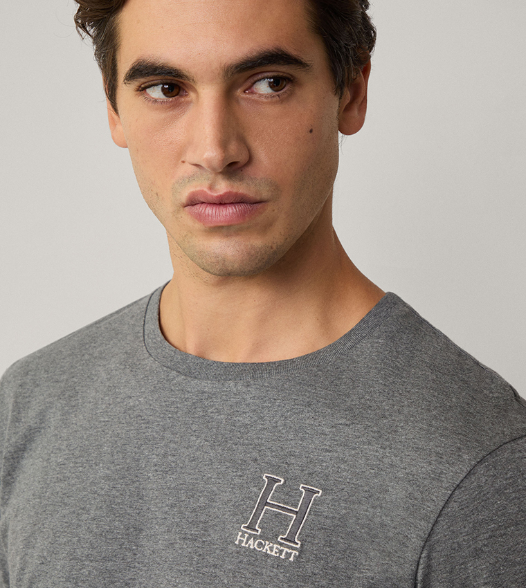 Embroidered Crew Neck T-Shirt