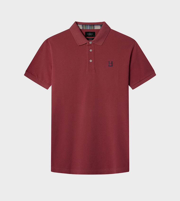 Logo Detail Classic Fit Short Sleeves Polo T-Shirt