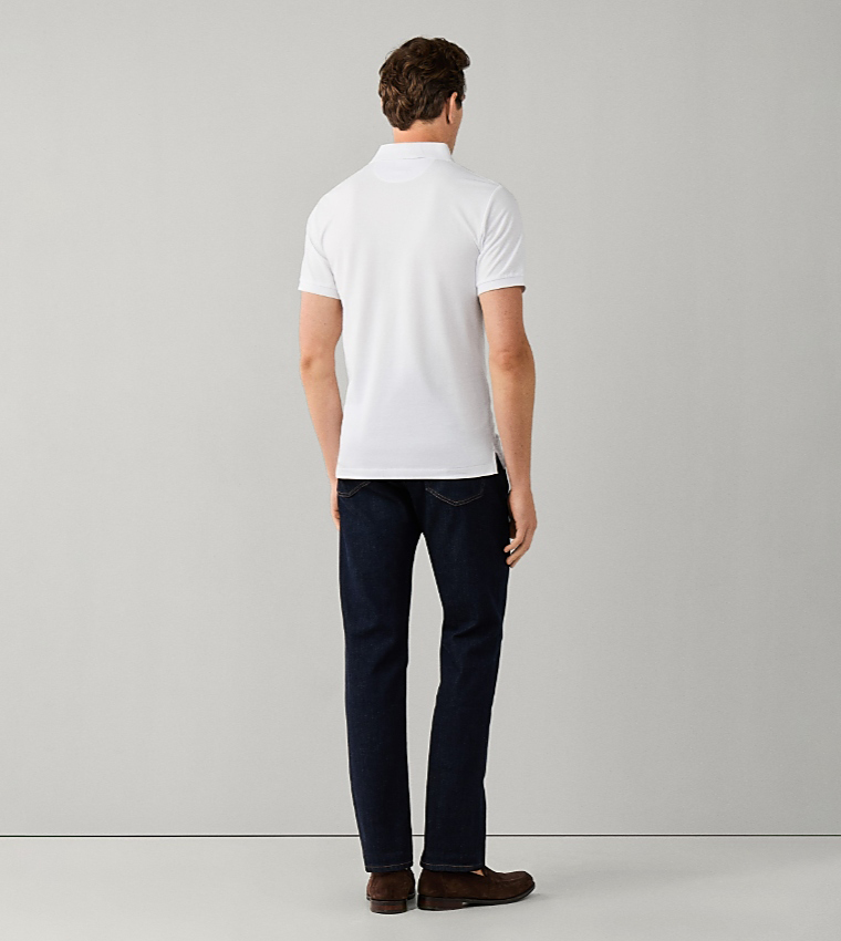 Hackett  Polo T-Shirts - White Polo T-shirts