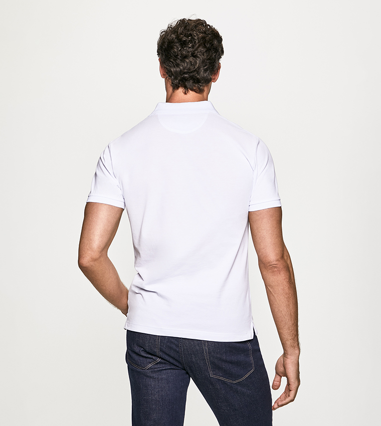 Logo Detail Polo T-Shirt 