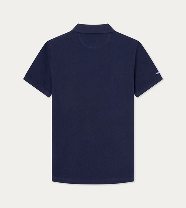 Logo Embroidered Short Sleeves Polo T-Shirt