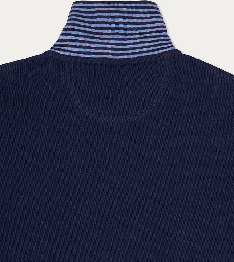 Logo Embroidered Short Sleeves Polo T-Shirt