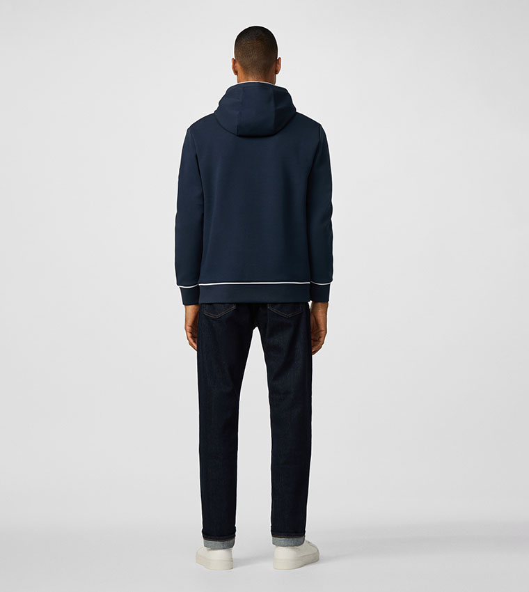 Logo Printed Long Sleeves Hoodie