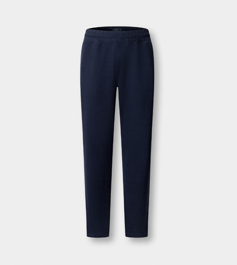 Solid Regular Fit Joggers