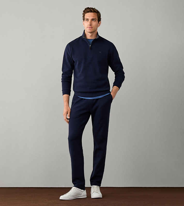 Solid Regular Fit Joggers