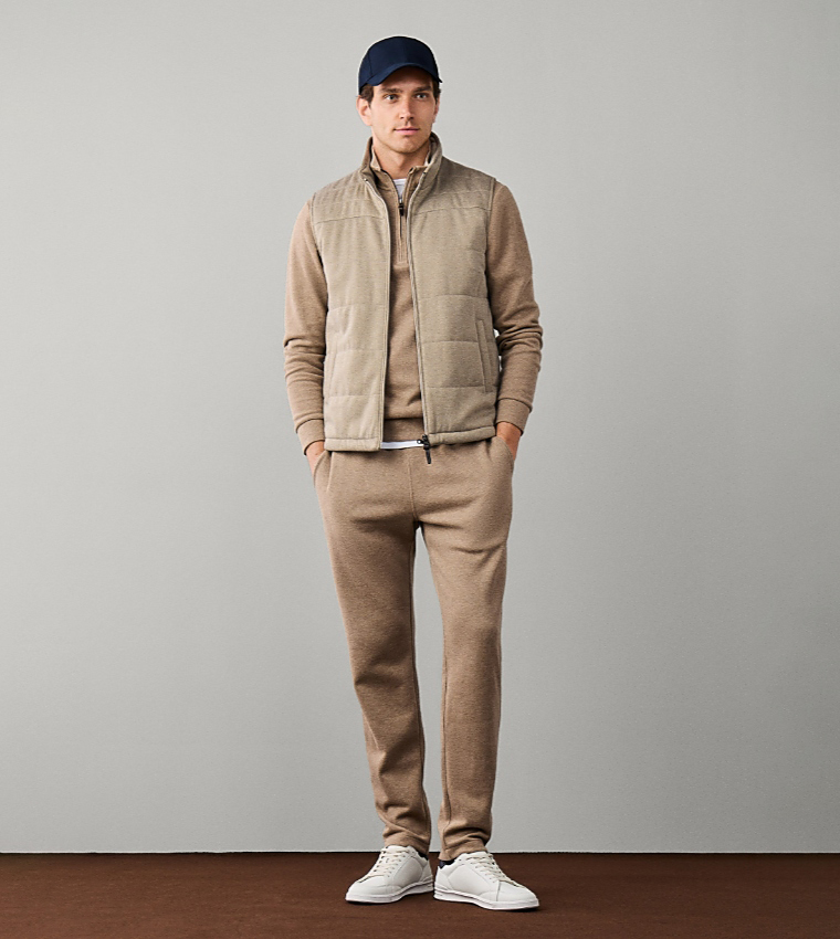 Solid Regular Fit Joggers