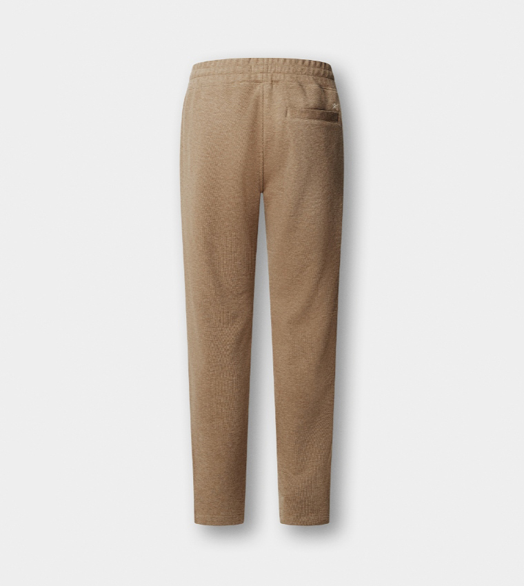 Solid Regular Fit Joggers