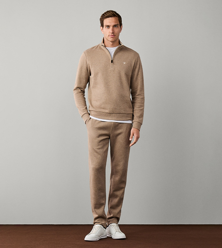 Solid Regular Fit Joggers