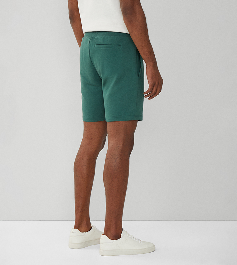 Embroidered Drawstring Waist Shorts 