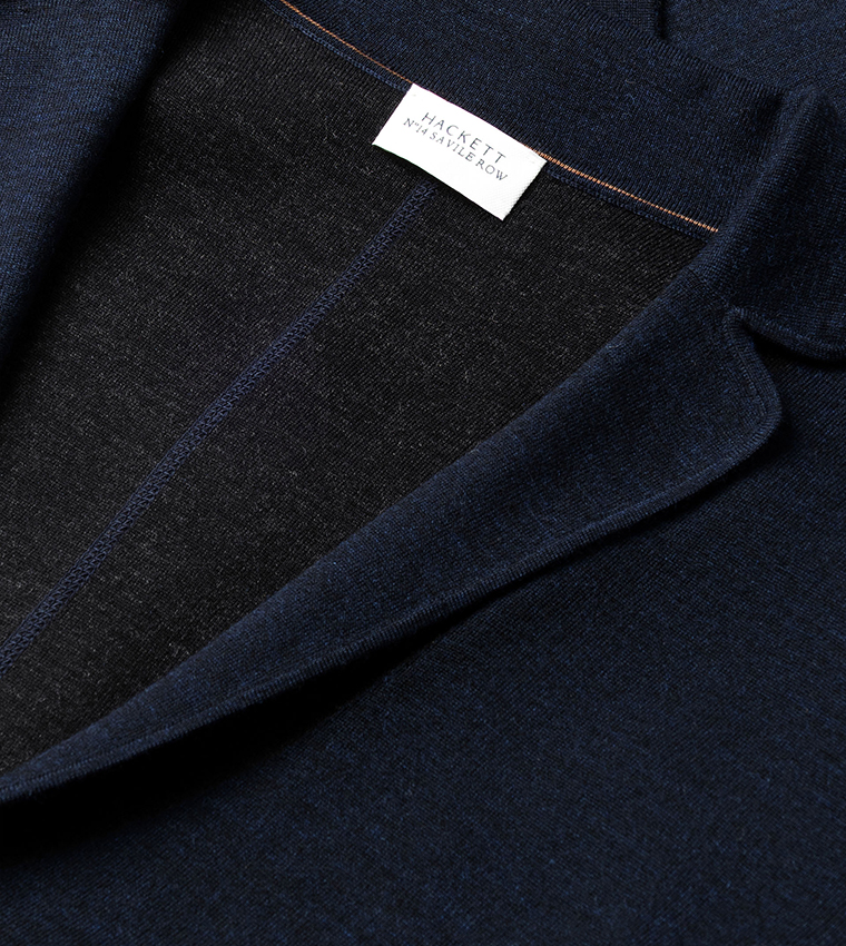 Solid Single-Breasted Blazer