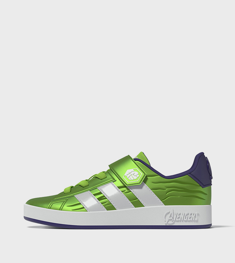 adidas gazelle silver green womens Adidas Green & Yellow Amic 1.0 I Velcro Shoes For Infants-Extra 5% Off   duckduckbaby