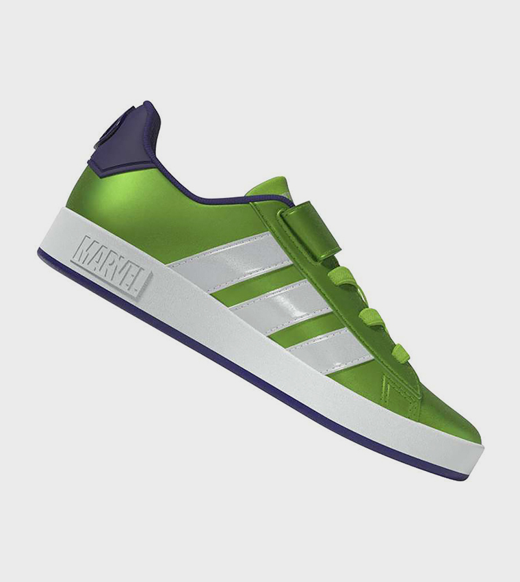 adidas gazelle silver green womens adidas Superstar 360 I Marvel Hulk Slip-On Toddlers' Shoes White-Green main image 0