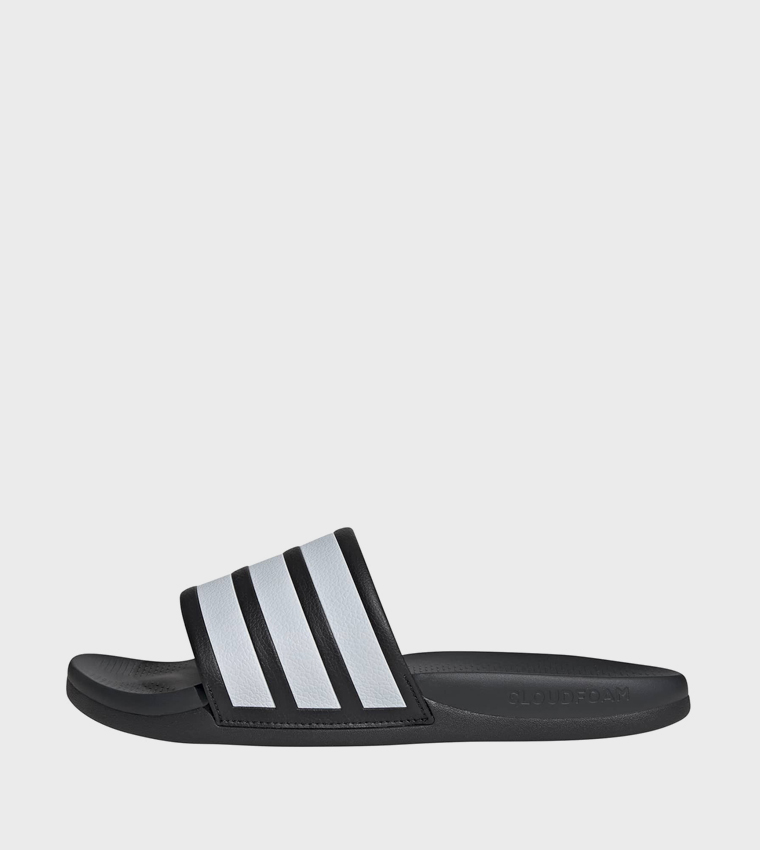ADILETTE COMFORT 2.0 Striped Open Toe Slides