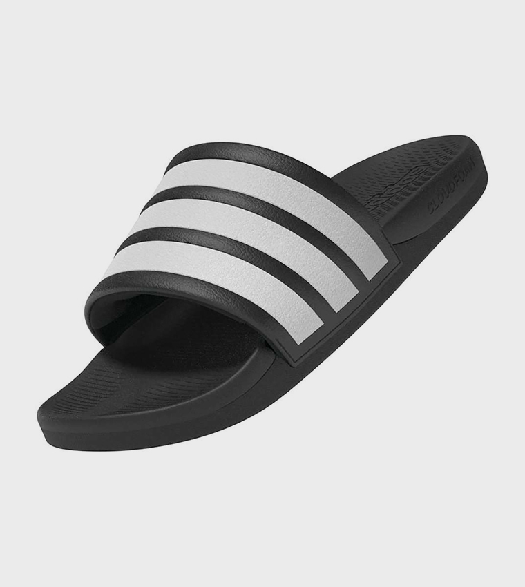 ADILETTE COMFORT 2.0 Striped Open Toe Slides