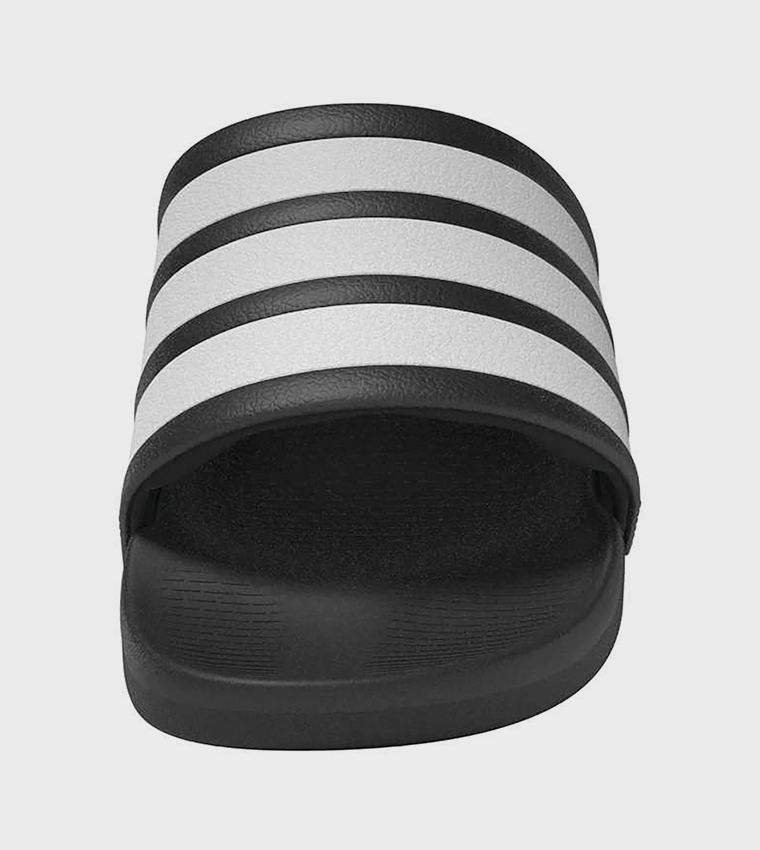 ADILETTE COMFORT 2.0 Striped Open Toe Slides