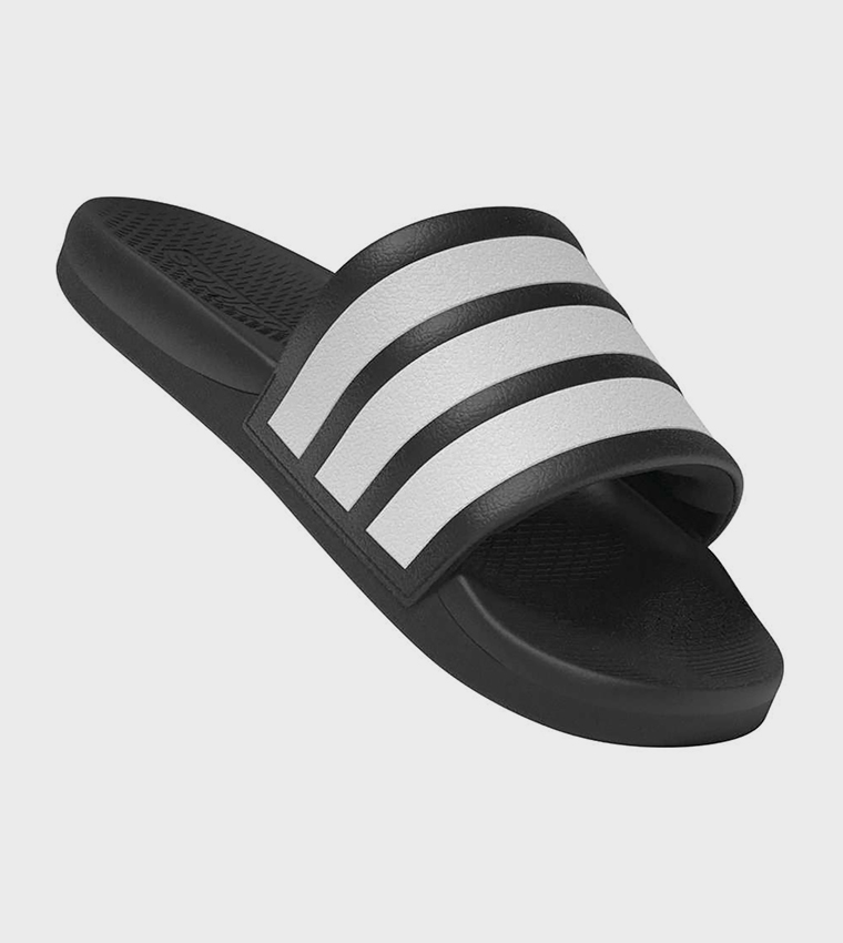 ADILETTE COMFORT 2.0 Striped Open Toe Slides