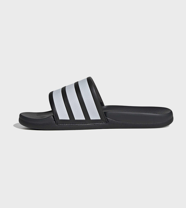 ADILETTE COMFORT 2.0 Striped Open Toe Slides