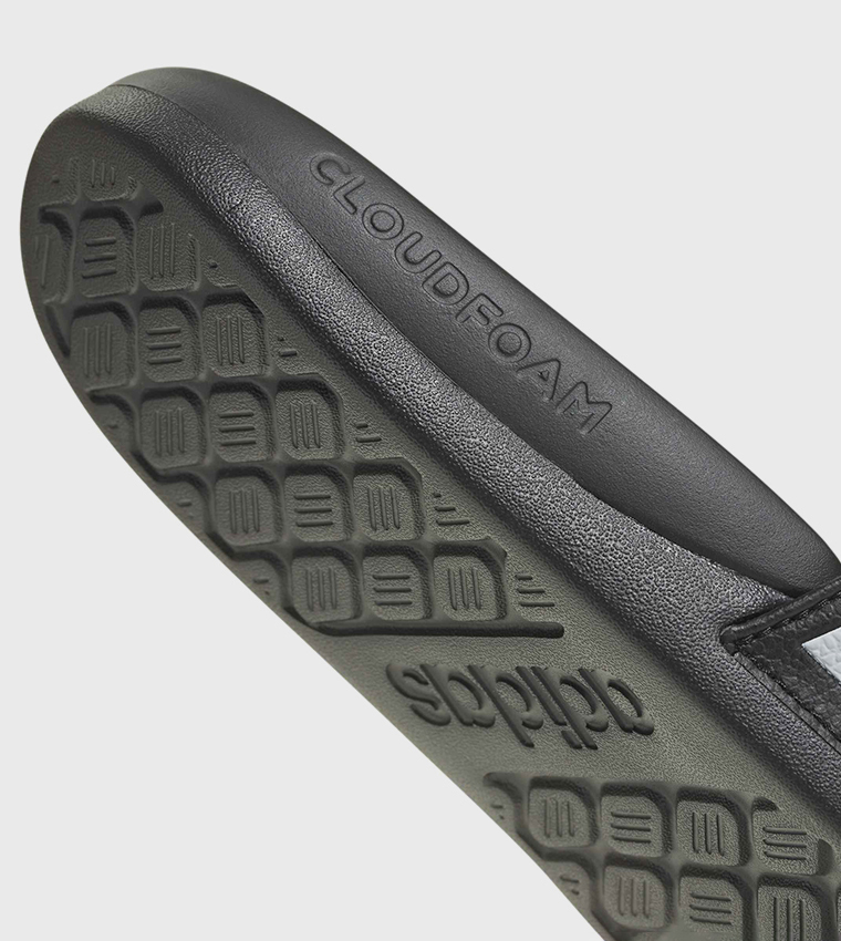 ADILETTE COMFORT 2.0 Striped Open Toe Slides