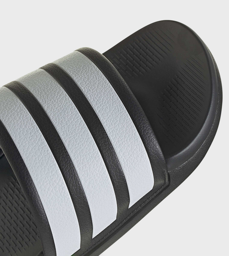 ADILETTE COMFORT 2.0 Striped Open Toe Slides