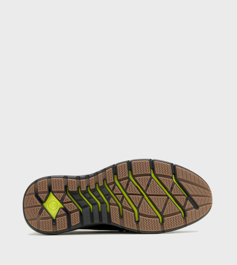 Solid Round Toe Slip-On Shoes