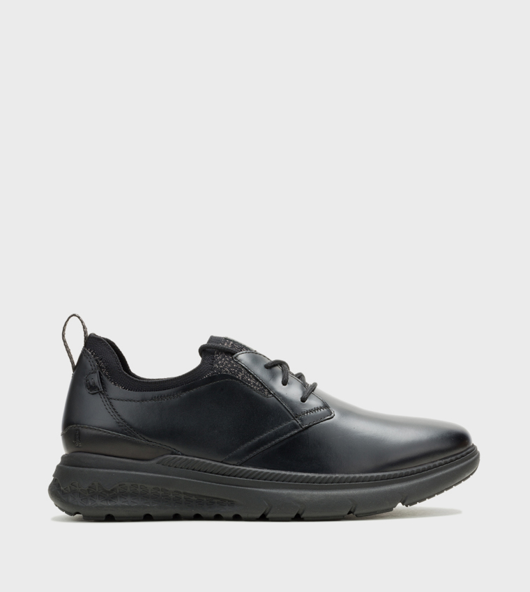 Solid Round Toe Lace-Up Shoes