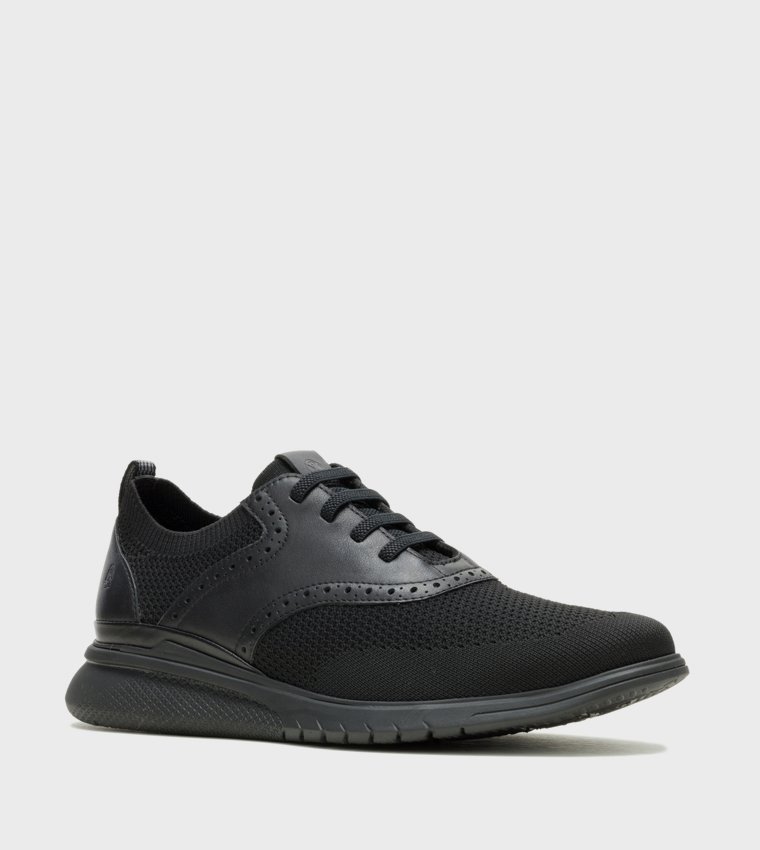 Round Toe Mesh Lace-Up Sneakers
