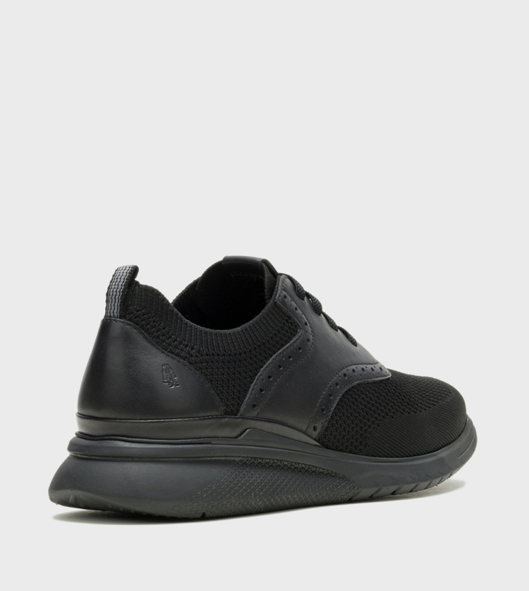 Round Toe Mesh Lace-Up Sneakers