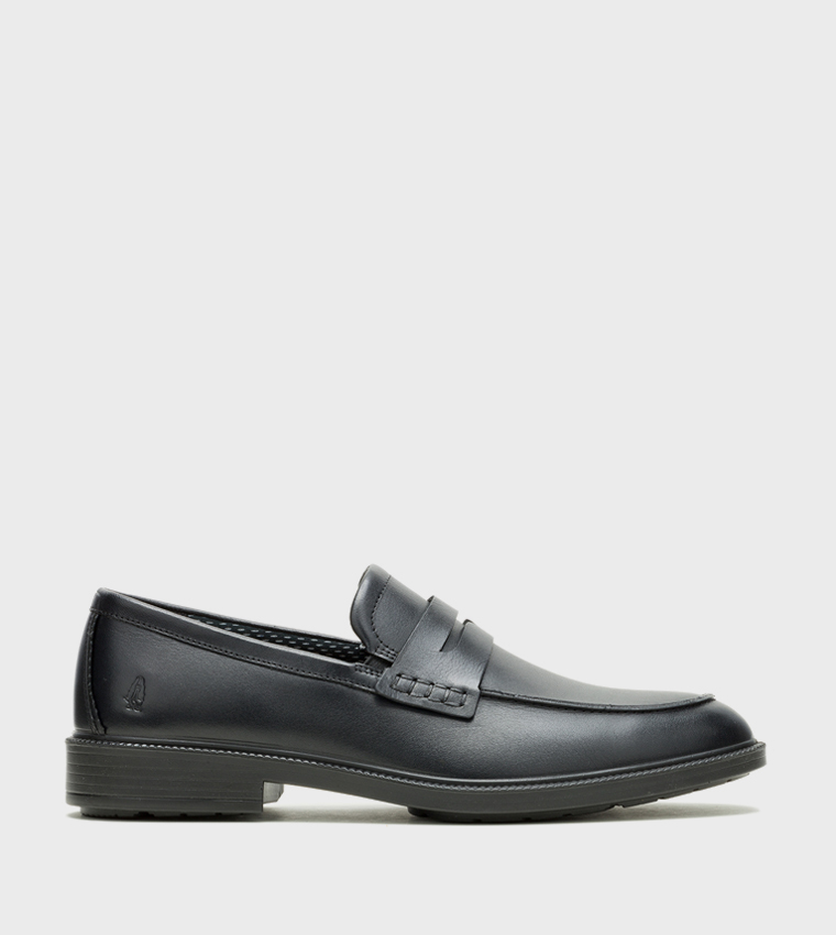 BANKER Logo Detail Penny Loafers